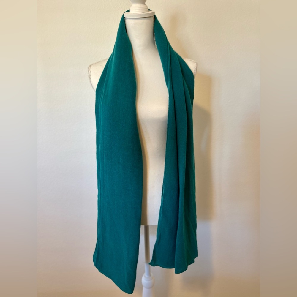 Teal Scarf Wrap Soft Lightweight Shawl Fall Accessory